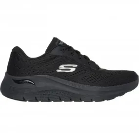 Skechers Arch Fit 2.0 - Big League | Black | Womens Lace Up Trainers