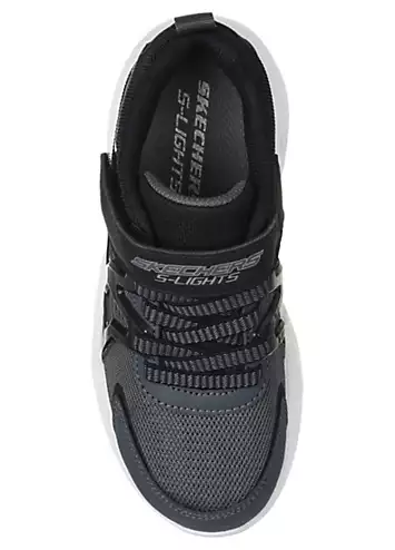 Skechers Boys Grey S Lights Prismatrons Trainers | Grattan