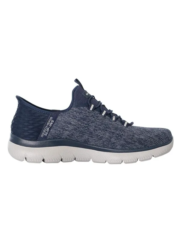 Skechers Slip-ins Summits Key Pace Trainers - Navy