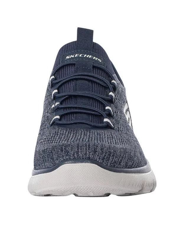 Skechers Slip-ins Summits Key Pace Trainers - Navy