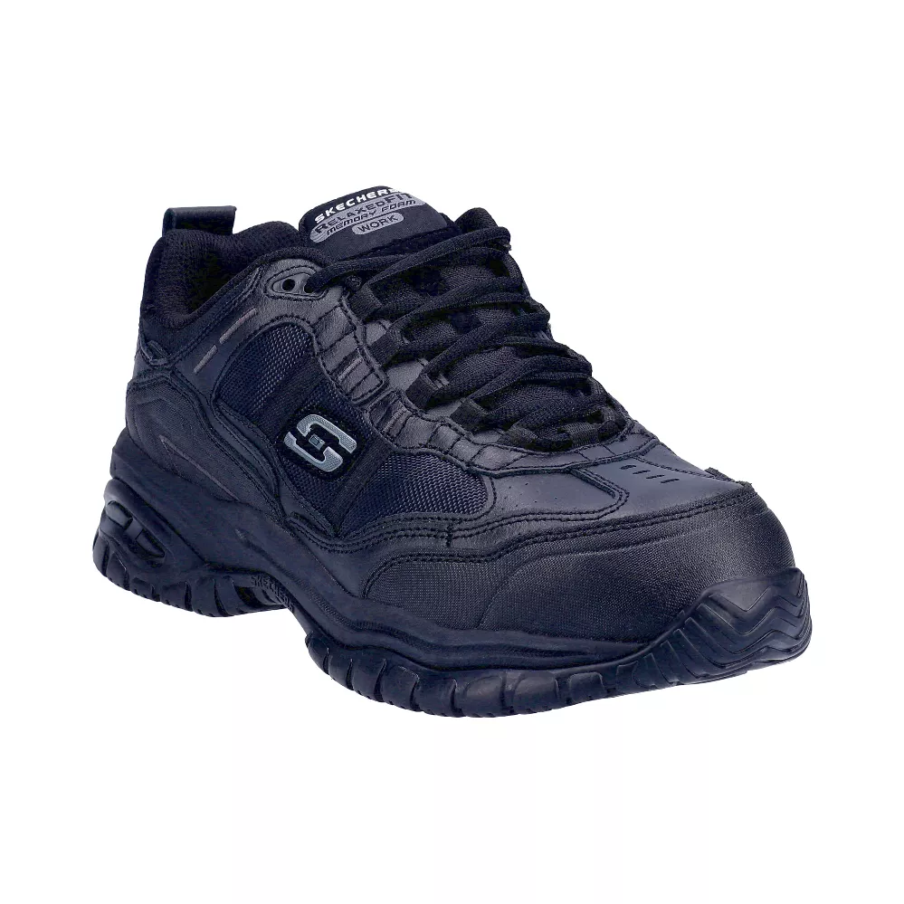 Skechers Soft Stride Grinnell Metal Free   Safety Trainers Black Size 9 - Screwfix