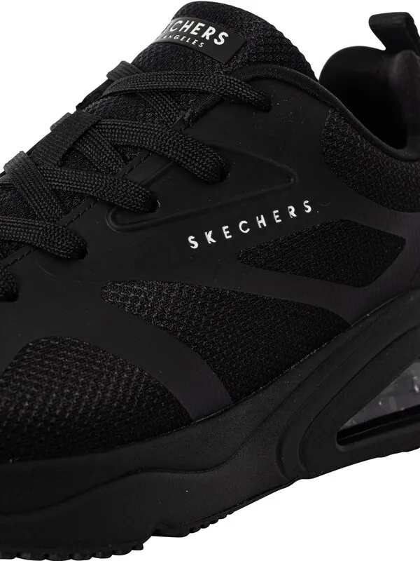 Skechers Tres-Air Uno  Revolution Airy Trainers - Black