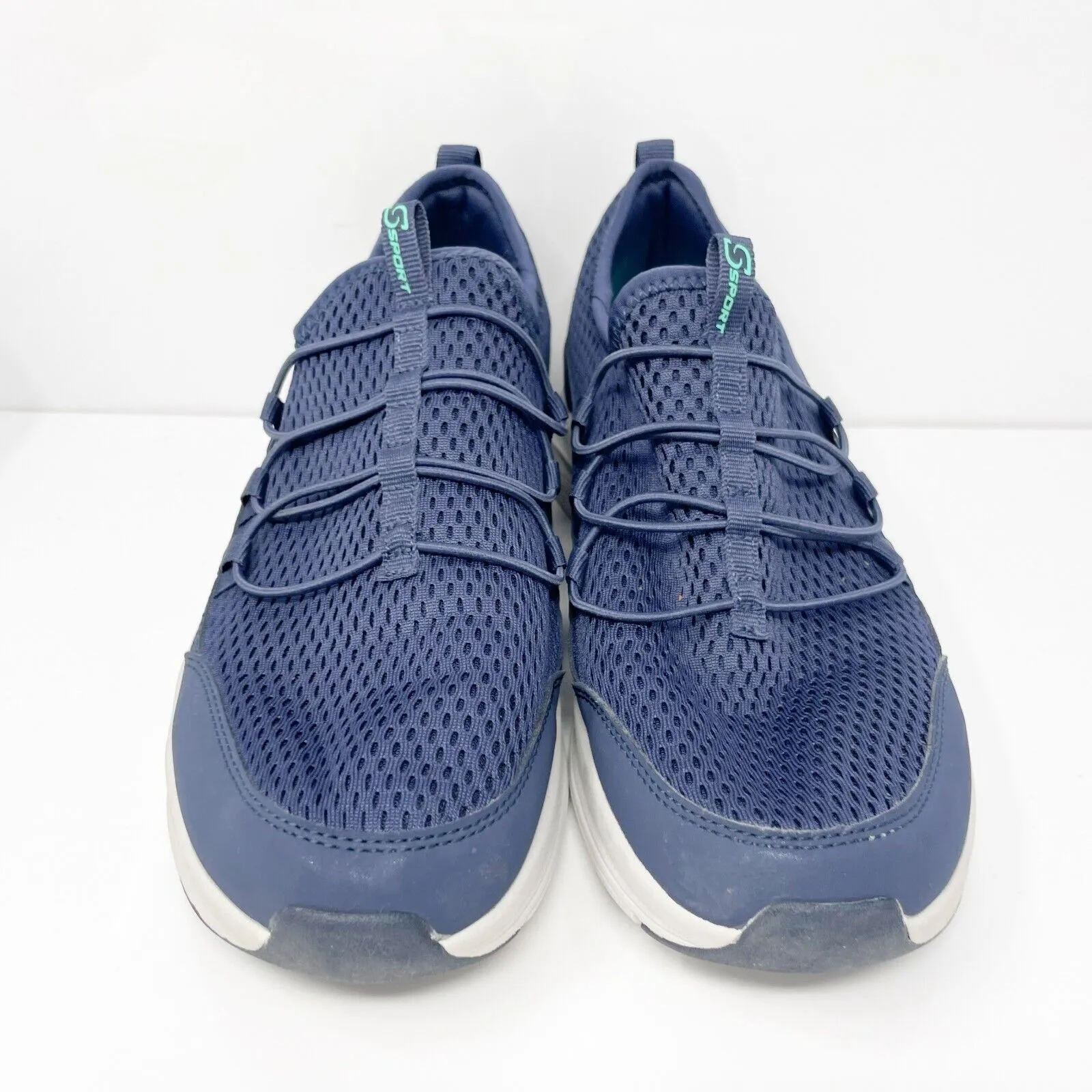 Skechers Womens S Sport F190-2 Blue Running Shoes Sneakers Size 9