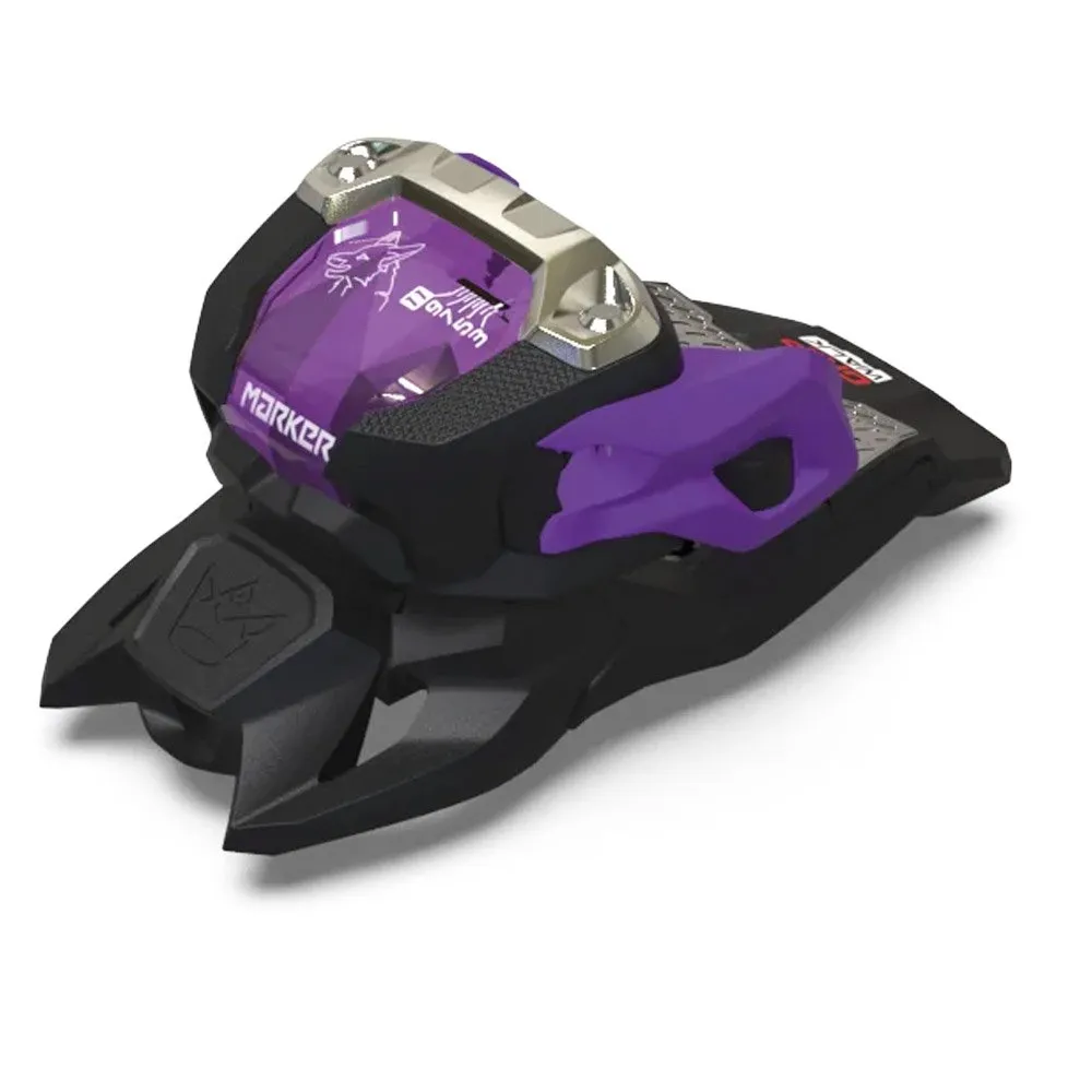 Ski binding Marker ---Squire 11 100mm Black Purple
