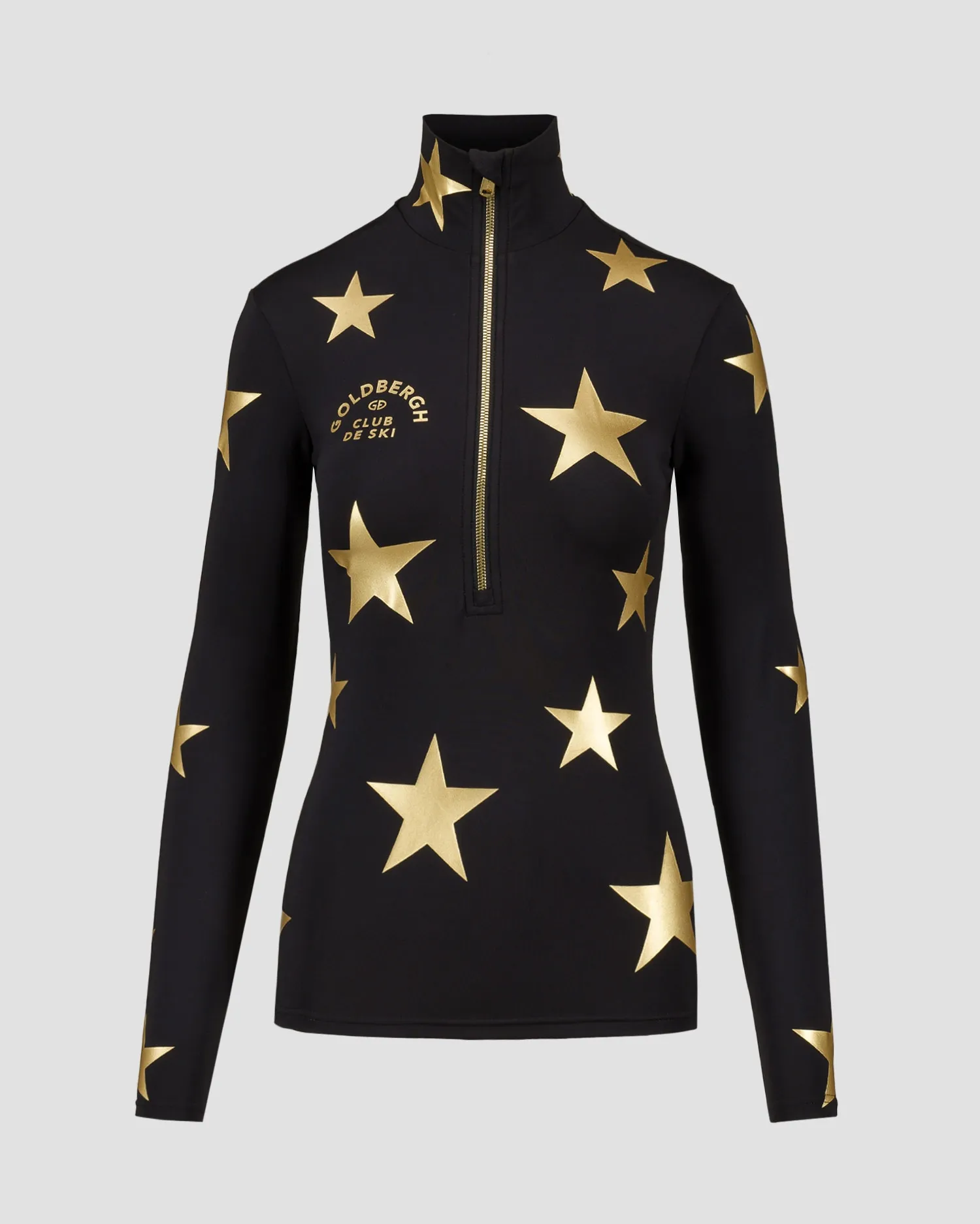 Ski turtleneck with stars Goldbergh Galactique GB31220244-9001