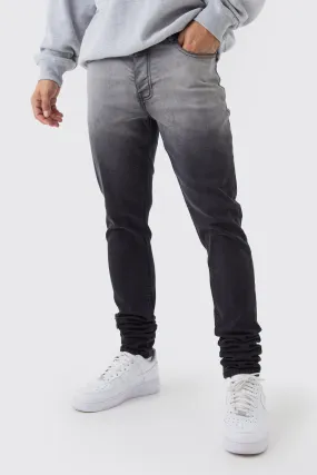 Skinny Stretch Washed Jeans