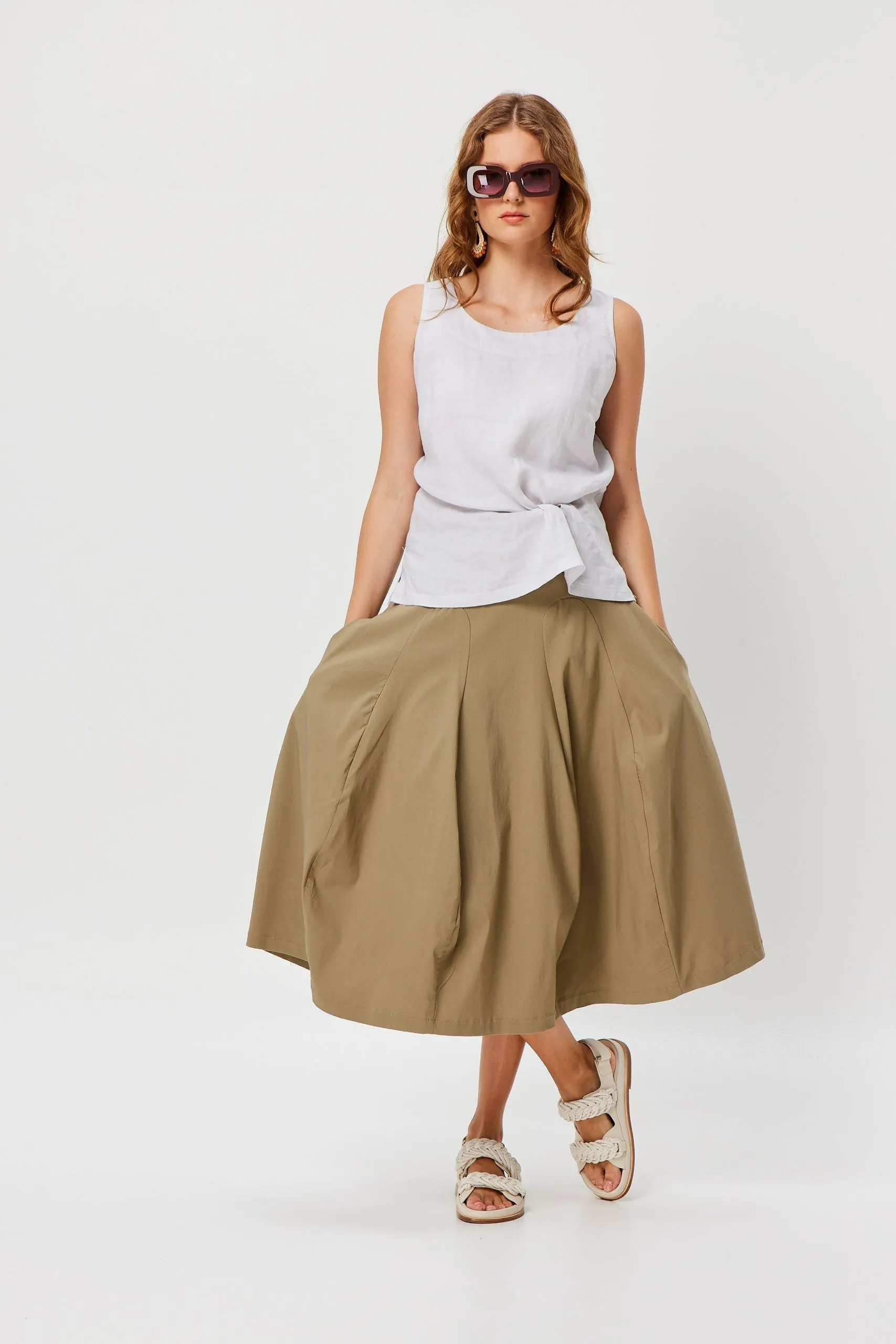 Skirt Ballroom Camel Valia