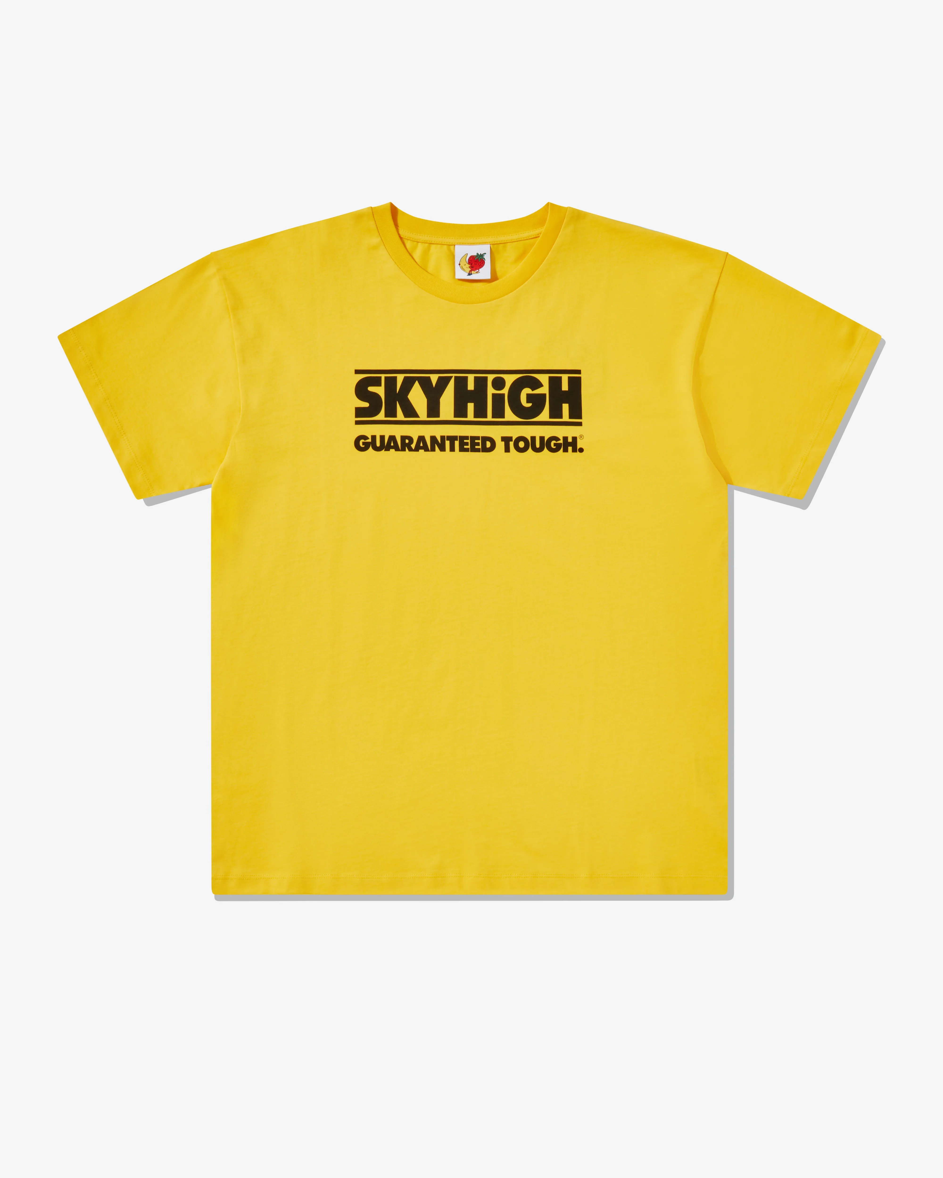 Sky High Farm Workwear Men's Construction Graphic Logo #2  Yellow