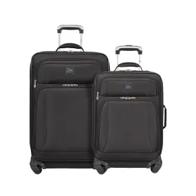 Skyway Epic Softside 4-Wheel 2 Piece Set (20/24) Luggage Spinner Collection  