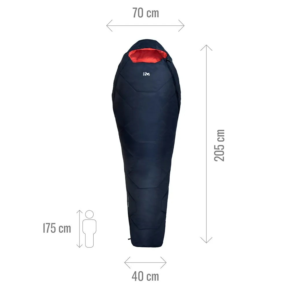 Sleeping bag Millet ---Baikal 750 Women Navy Blue