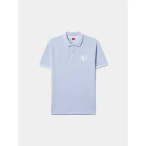 Slim fit cotton piqué polo