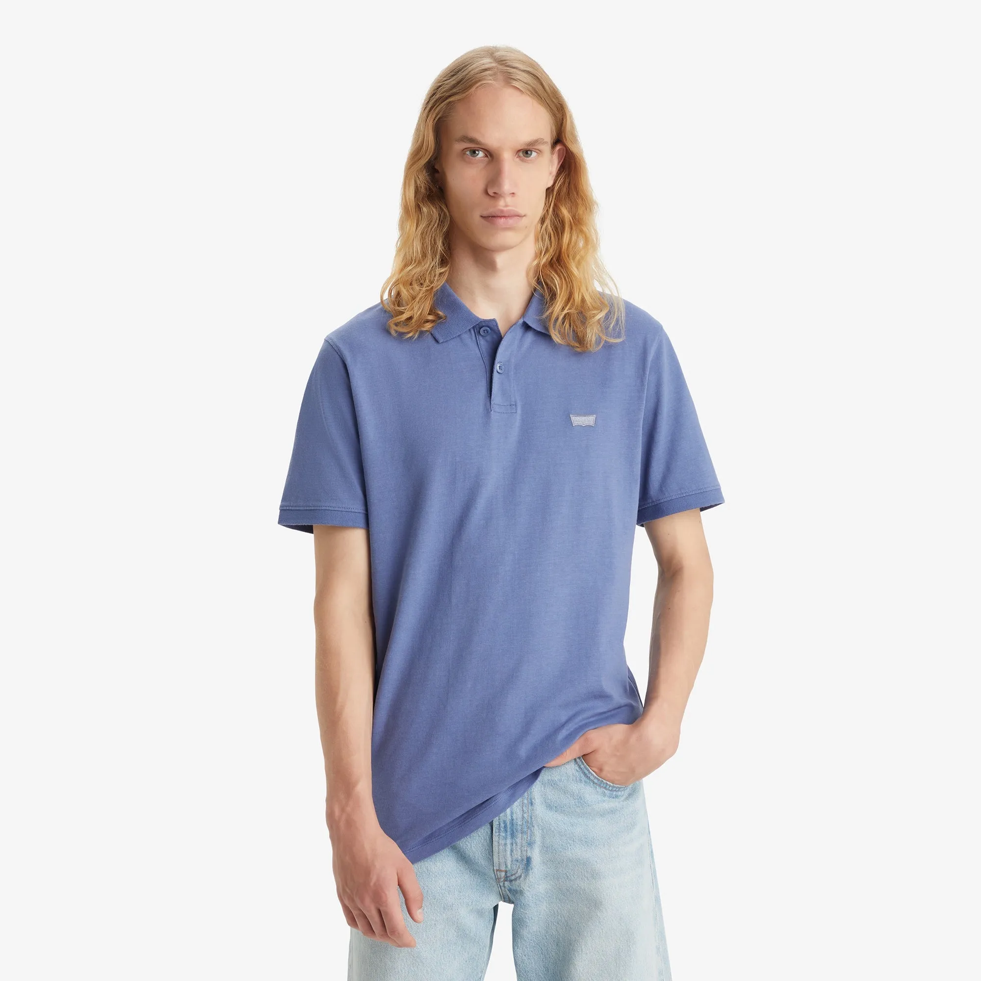 SLIM HOUSEMARK POLO SHIRT - BLUE