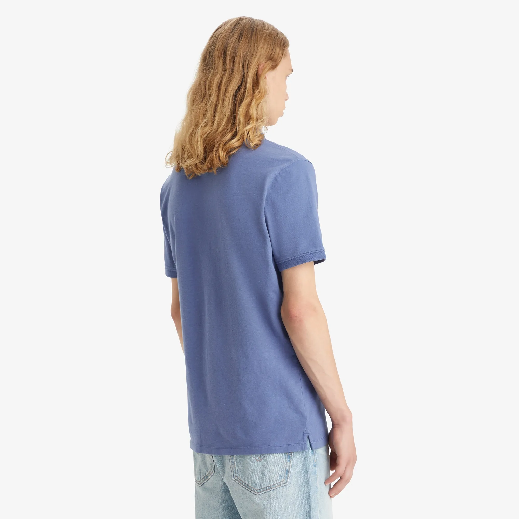 SLIM HOUSEMARK POLO SHIRT - BLUE