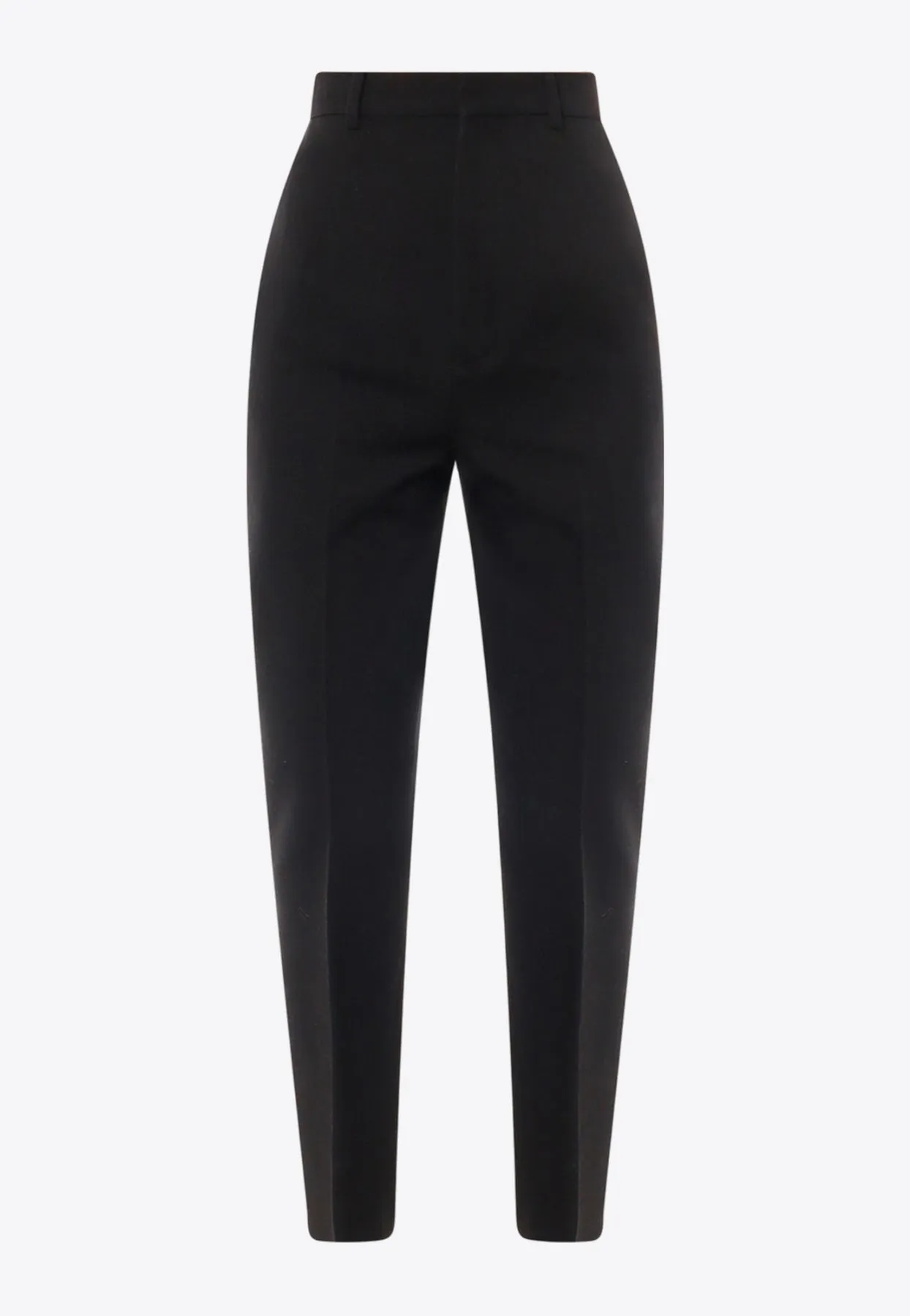 Slim-Leg Tailored Pants in Wool