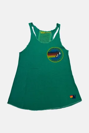Small Logo Tank Kelly Green
