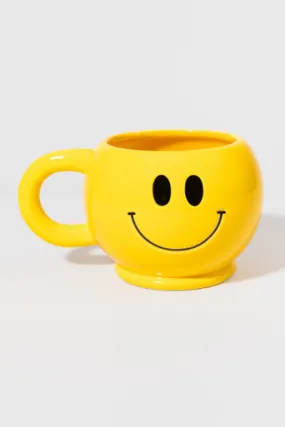 Smiley Shaped Ceramic Mug