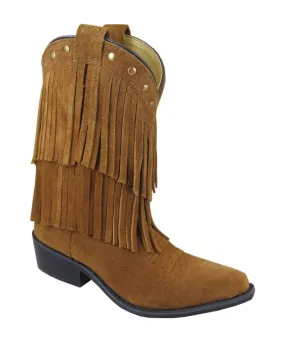 Smoky Mountain Girls' Wisteria Fringe Boot