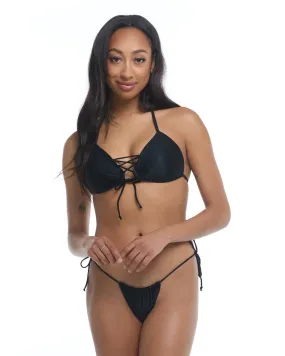 Smoothies Baby Love Bikini Top - Black