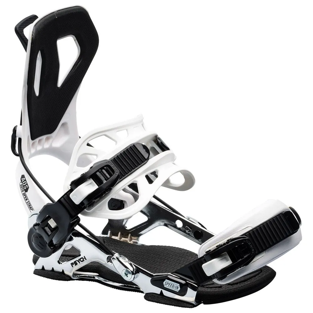Snowboard binding Gnu ---Psych White