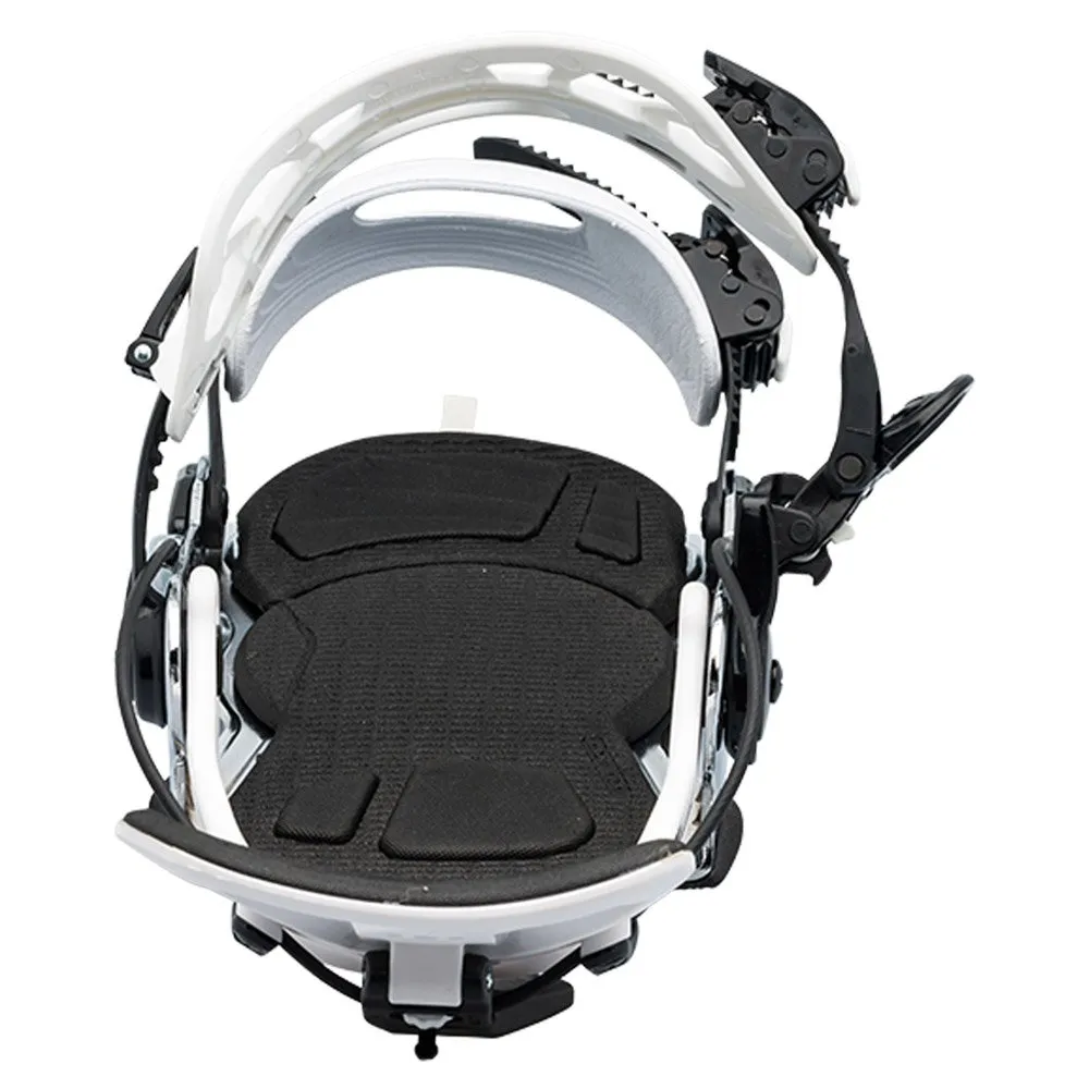 Snowboard binding Gnu ---Psych White