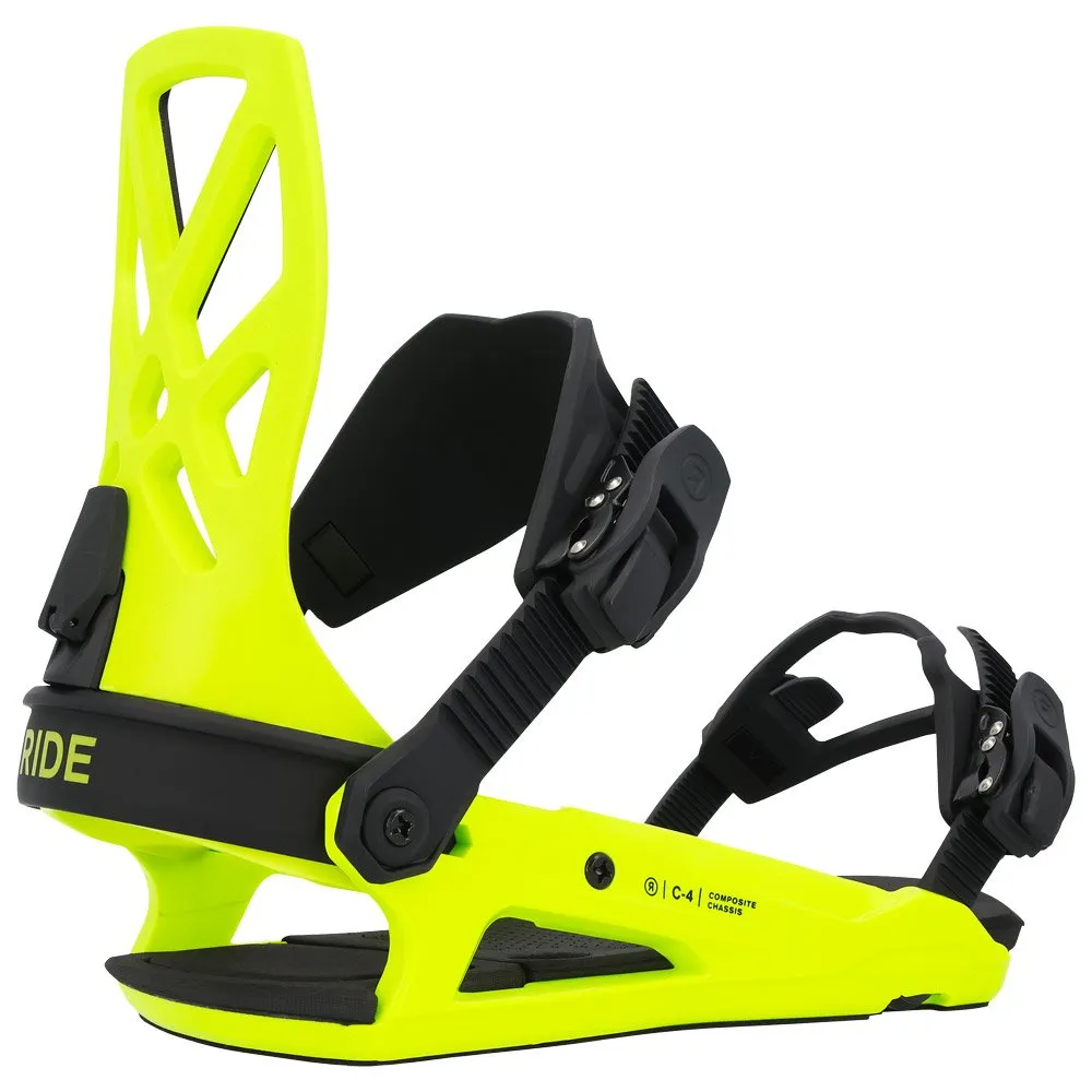 Snowboard binding Ride ---C-4 Lime