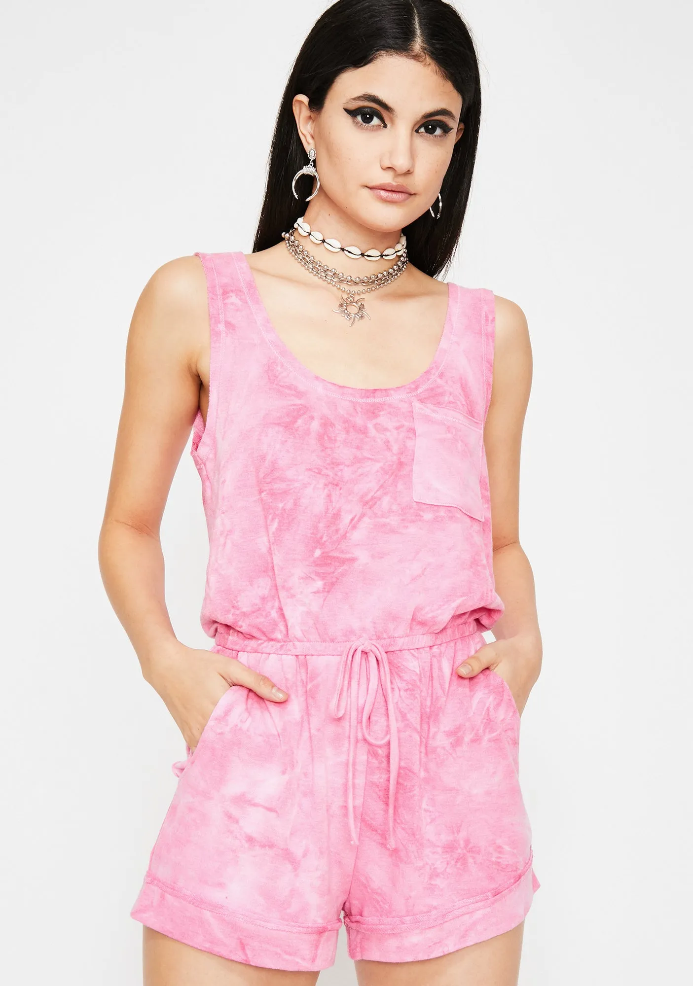 So Breezy Tie Dye Romper-
