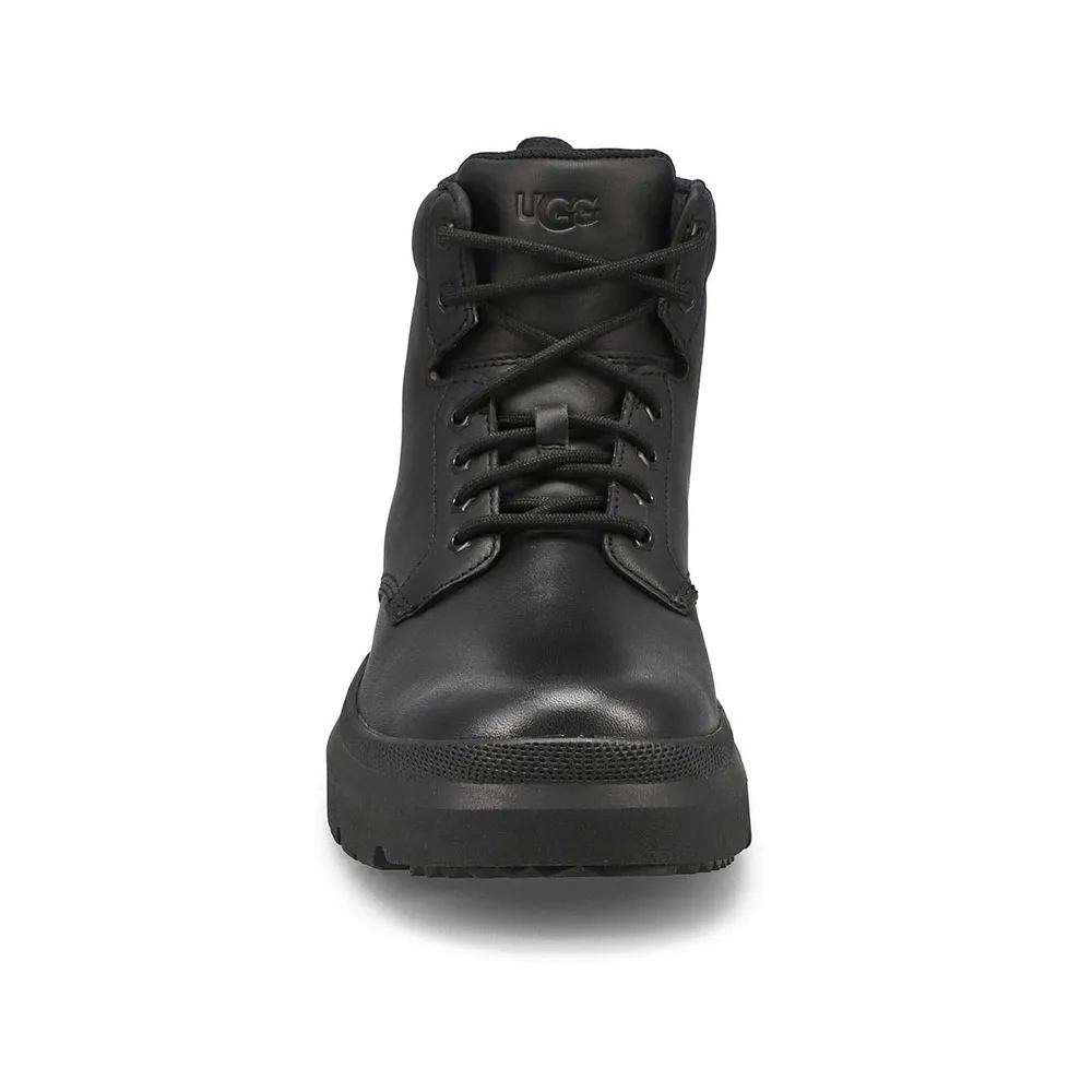 Soft Moc Mens Burleigh Waterproof Casual Boot - Black