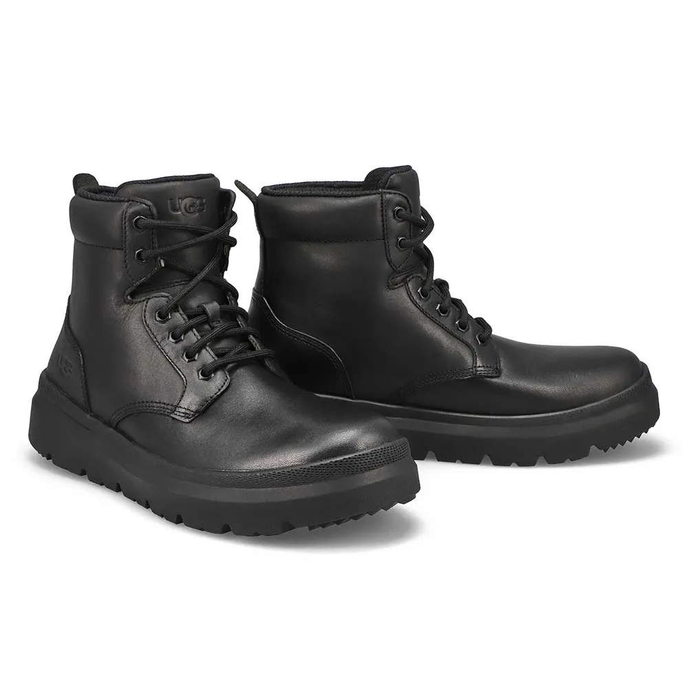 Soft Moc Mens Burleigh Waterproof Casual Boot - Black