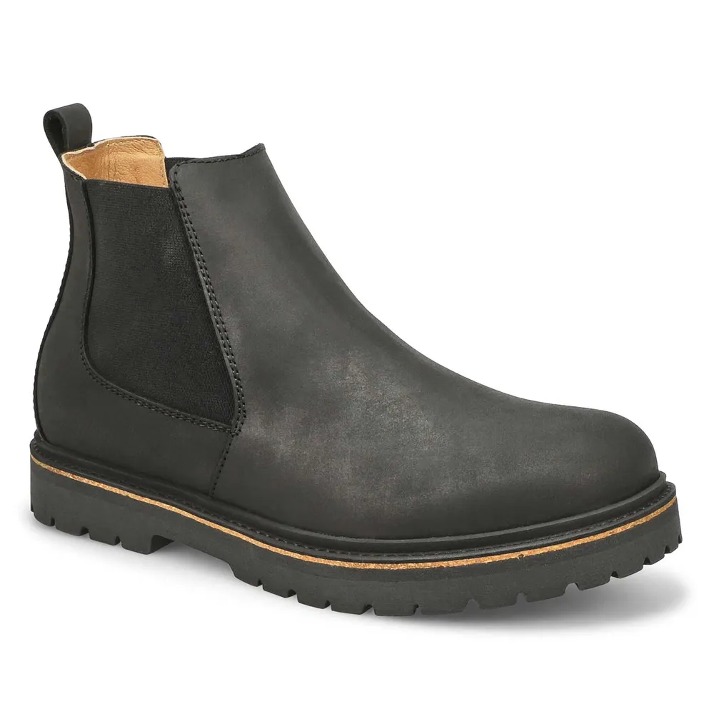 Soft Moc Mens Stalon Chelsea Boot - Black