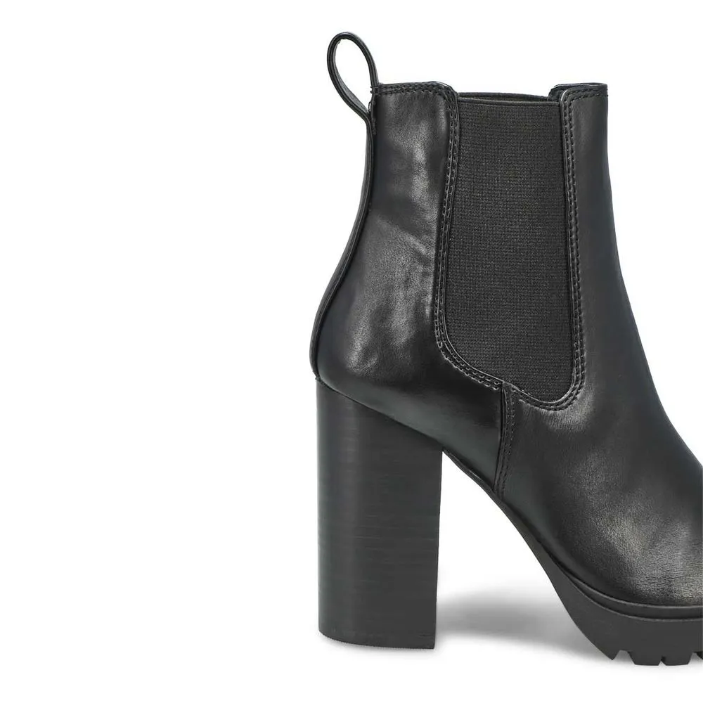 Soft Moc Womens Loopy Chelsea Boot - Black