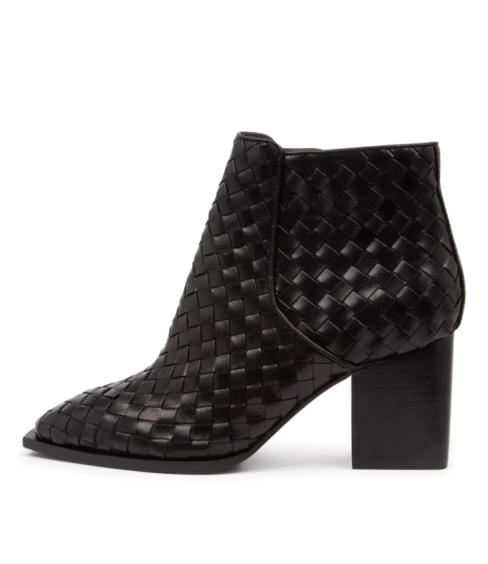 SOL SANA Felix Woven Boot Black