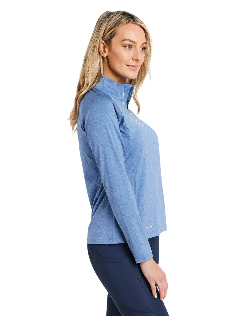 Solbari Quarter Zip Top UPF50+ Active Women\u2019s