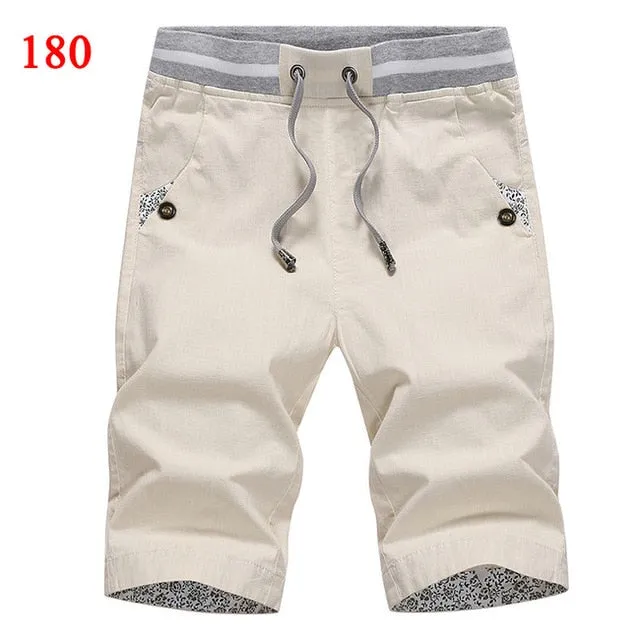 Solid Casual Shorts