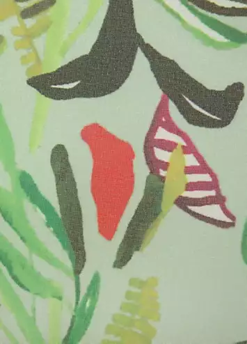 s.Oliver Leaf Print Beach Dress | Grattan