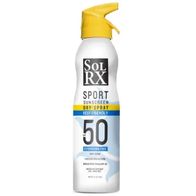 SolRX SPF50 Dry-Spray Sunscreen