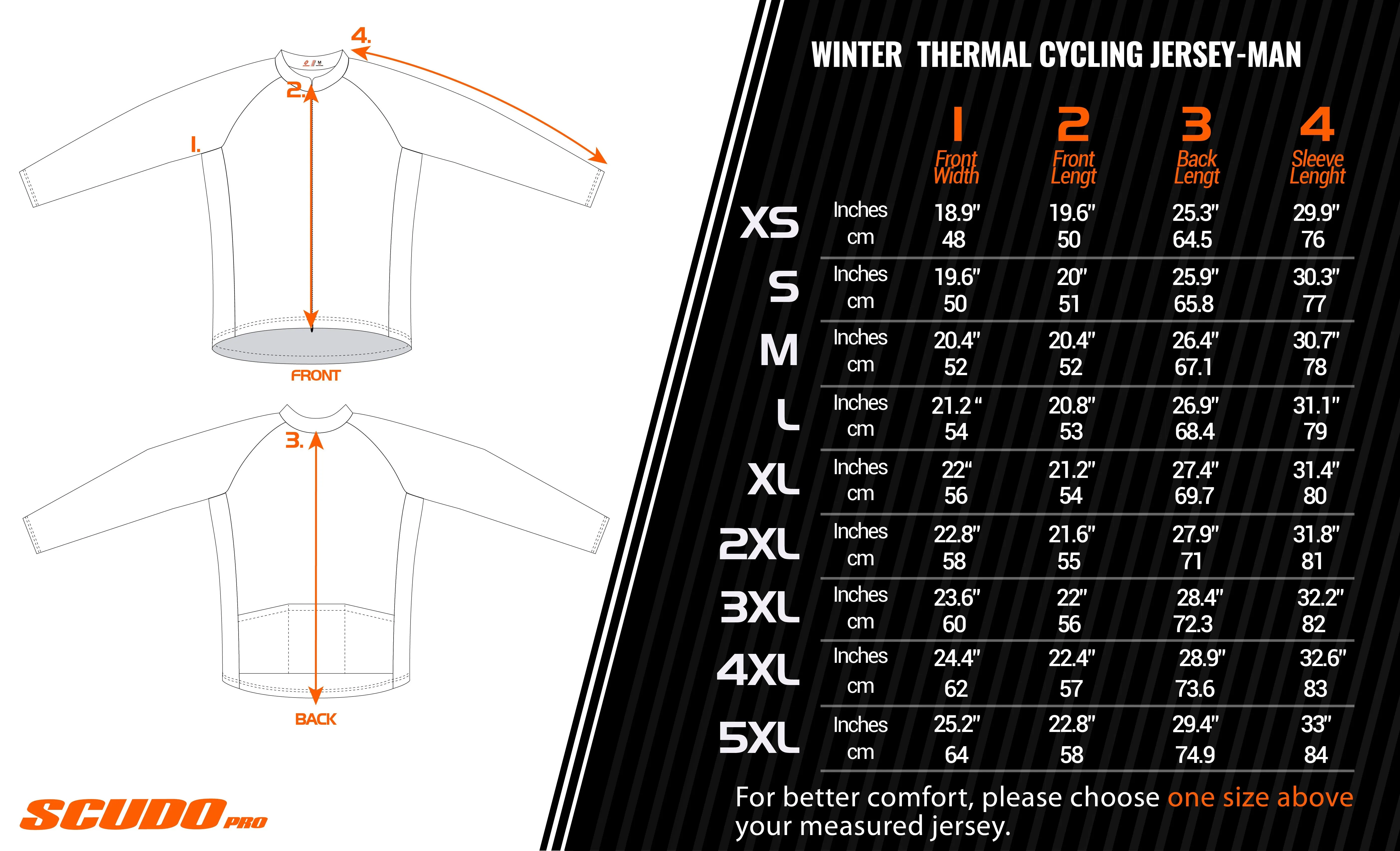 South Korea Flag Winter Thermal Cycling Jersey