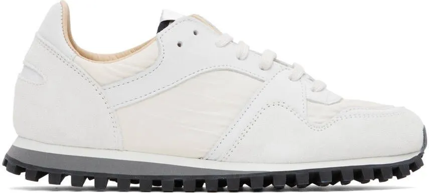 Spalwart White Marathon Trail Low Sneakers