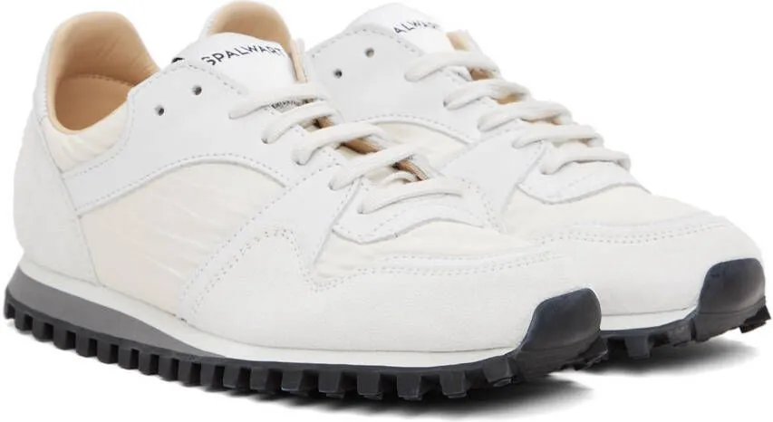 Spalwart White Marathon Trail Low Sneakers