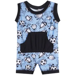 Sport Tank Pocket Romper
