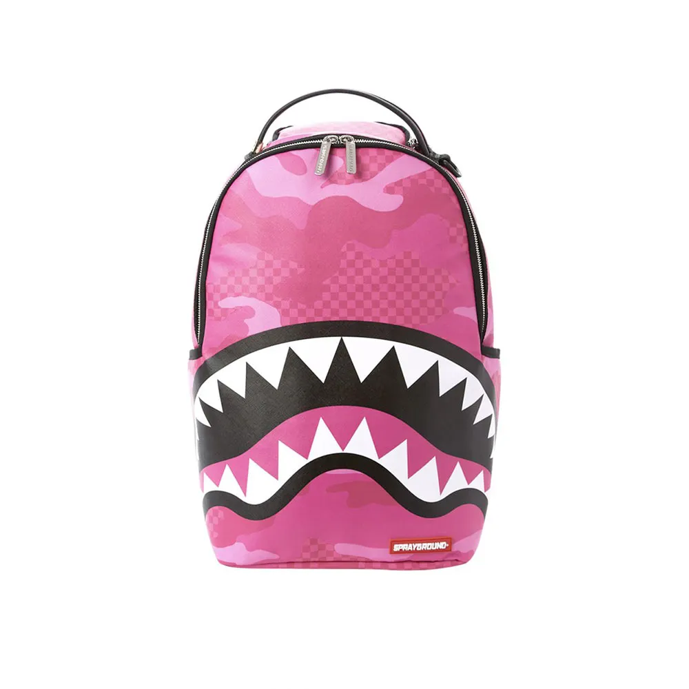 Sprayground Backpack Anime Camo Pink 910B3237NSZ