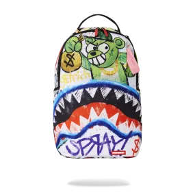 Sprayground Crayon Shark DLXSR Backpack B5037