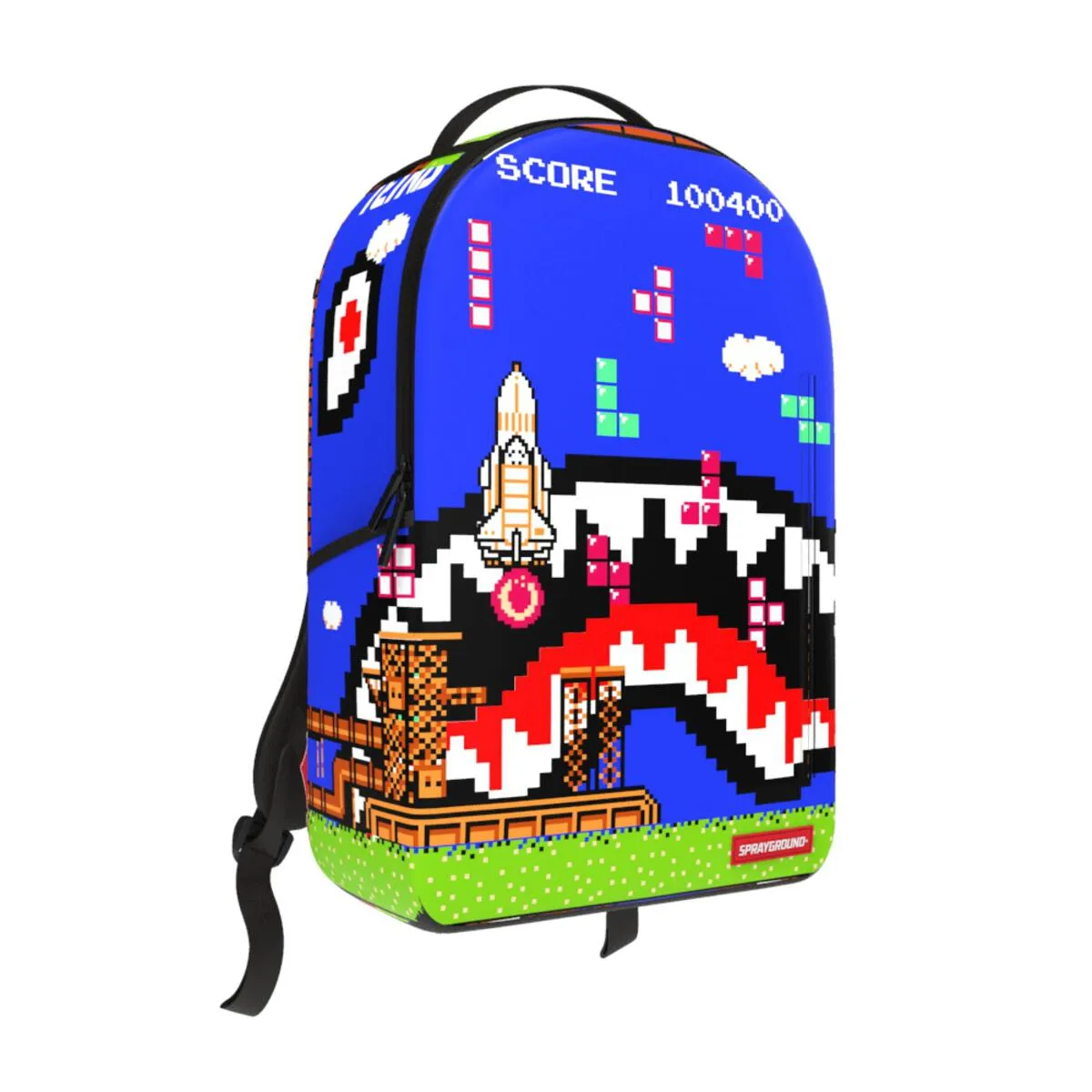 Sprayground Tetris Spaceship DLXSR Backpack B6321