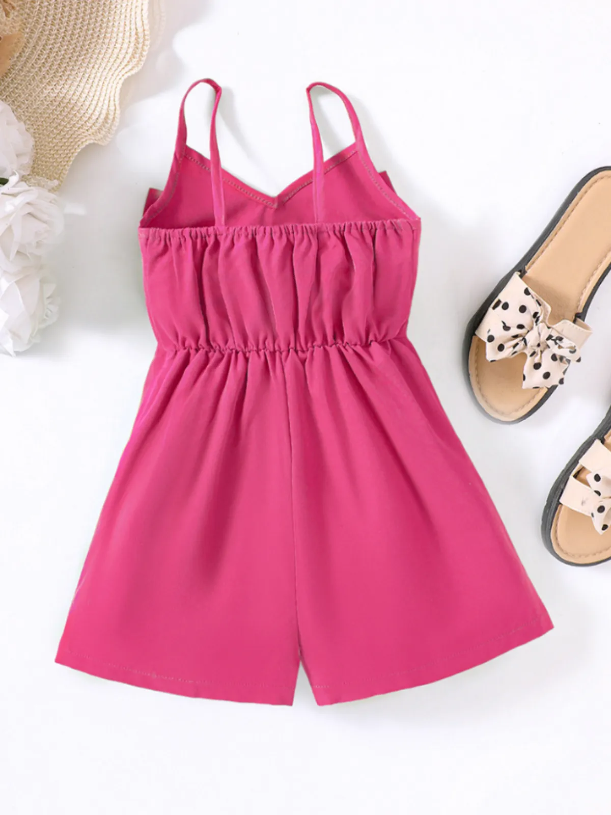 Springtime Charm Big Bow Romper Set