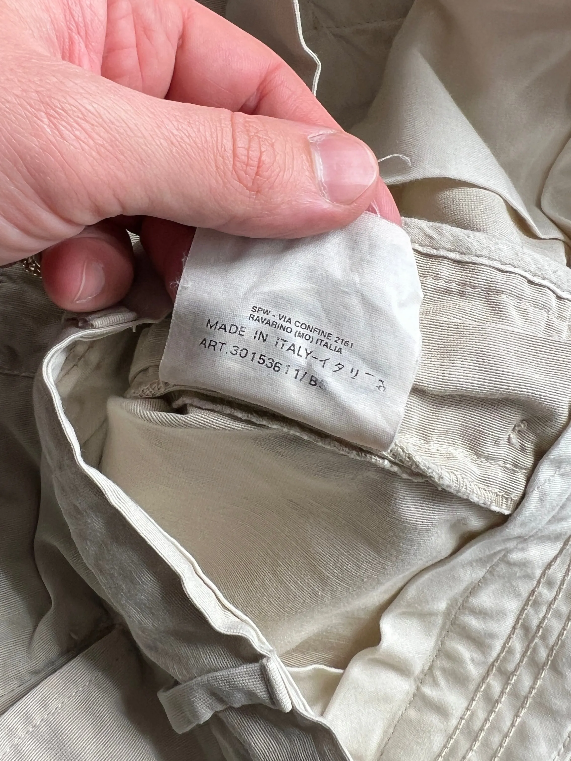 SS/99 Stone Island Marina Chino Trousers (W30 x L27)