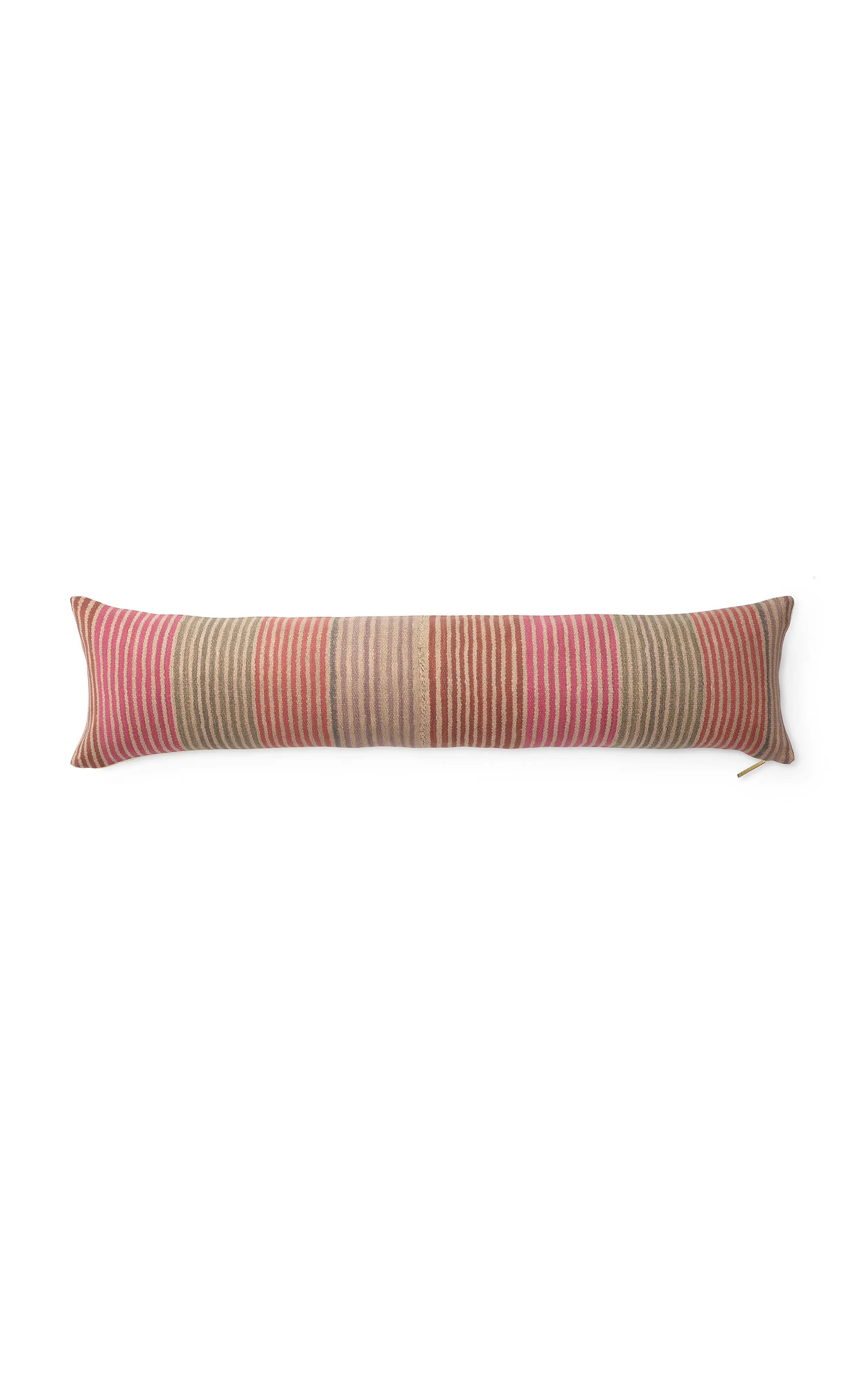 St. Frank Frazada Candy-Striped Linen-Cotton Pillow
