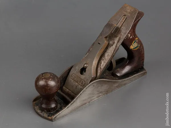 STANLEY No. 4C Smooth Plane Type 13 circa 1925-28 With Decal SWEETHEART - 82794