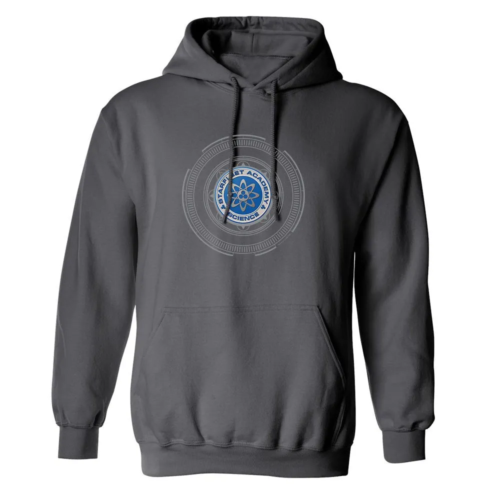 Star Trek Starfleet Academy Science Badge Fleece Hooded Sweatshirt