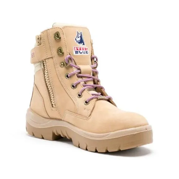 Steel Blue 522761 Southern Cross Ladies L/U Nitrile Zip Safety Boot
