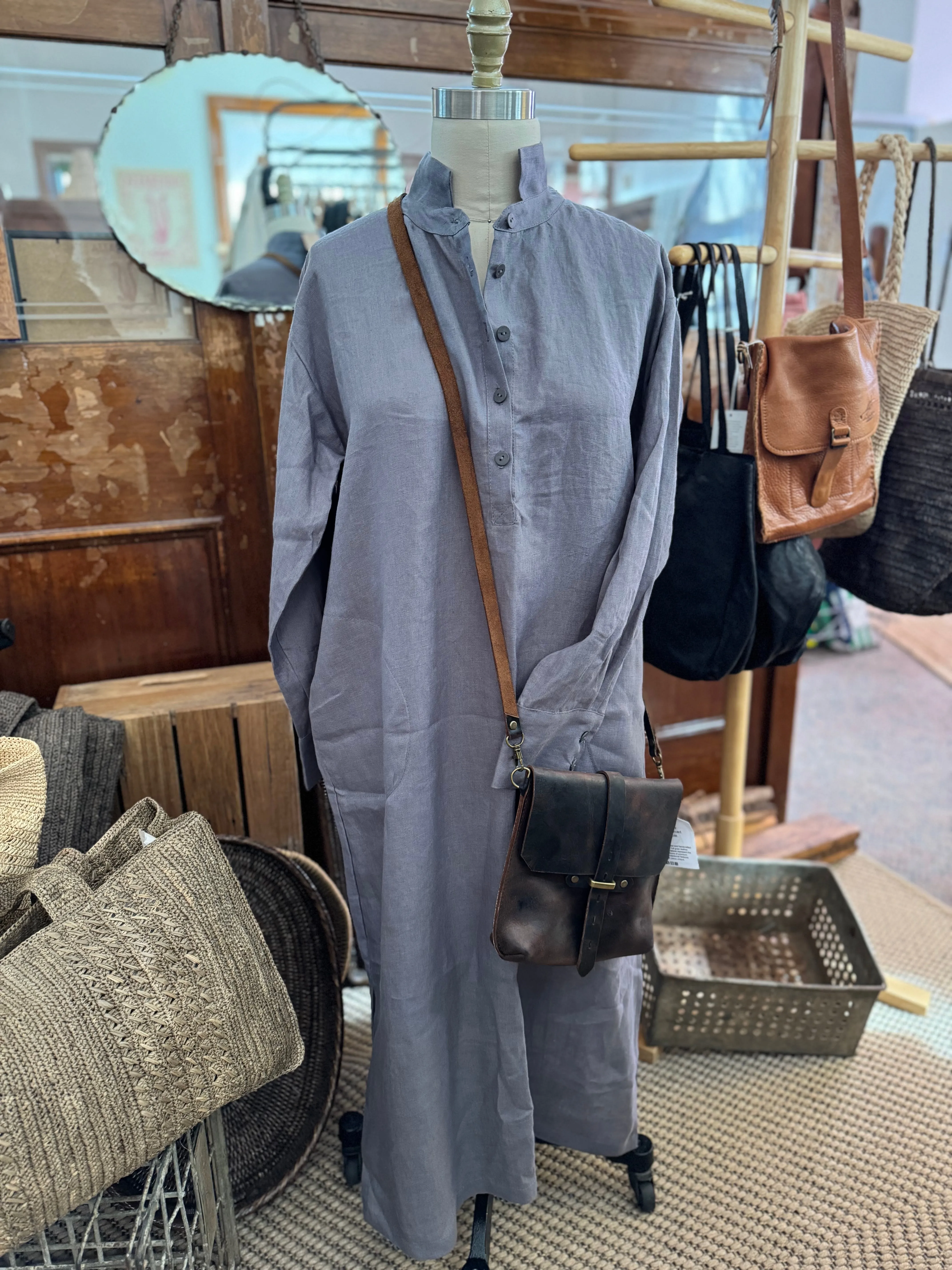 Stefania Dress - Grey