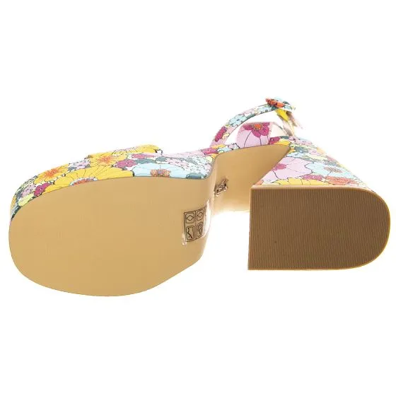 Steve Madden W' Paysin Floral Multi Sandals